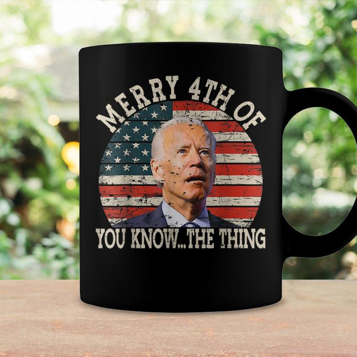 Funny Biden Dazed Merry 4Th Of You Know The Thing Coffee Mug Gifts ideas
