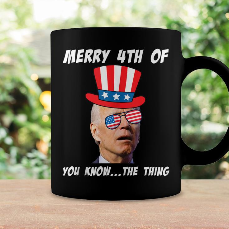 Funny Biden Merry 4Th Of You Know The Thing Anti Joe Biden Coffee Mug Gifts ideas
