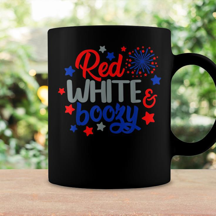 Funny Fourth Of July 4Th Of July Red White And Boozy Coffee Mug Gifts ideas