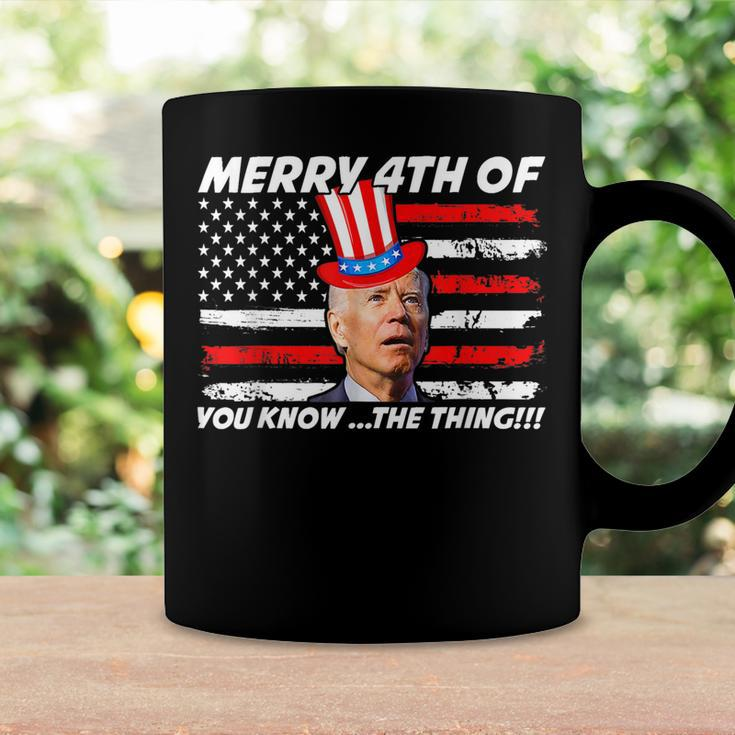 Funny Joe Biden Dazed Merry 4Th Of You Know The Thing Coffee Mug Gifts ideas