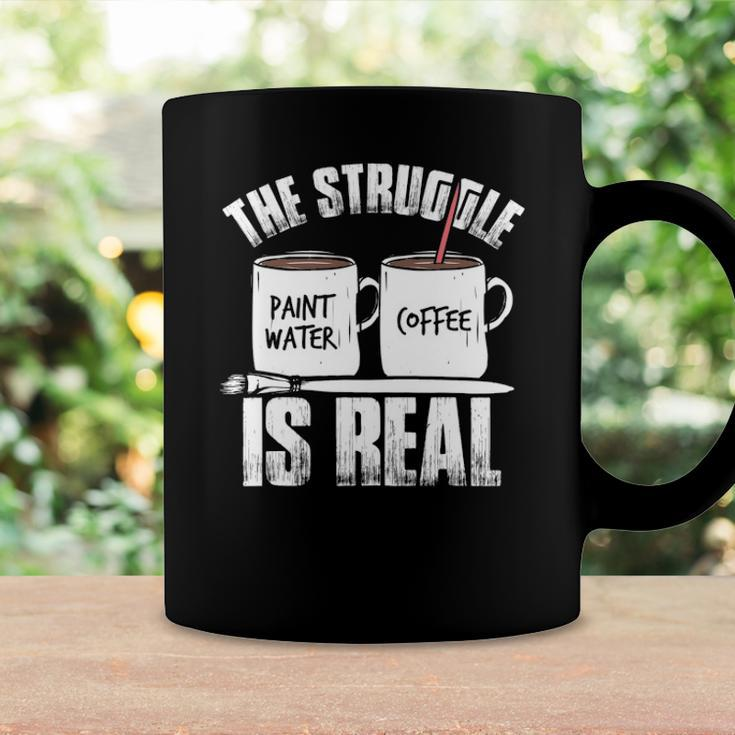 Funny Painter Problems Art The Struggle Is Real Coffee Mug Gifts ideas