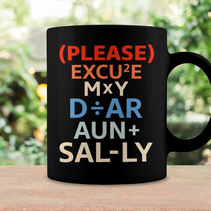 Funny Please Excuse My Dear Aunt Sally Lovers Math Coffee Mug Gifts ideas