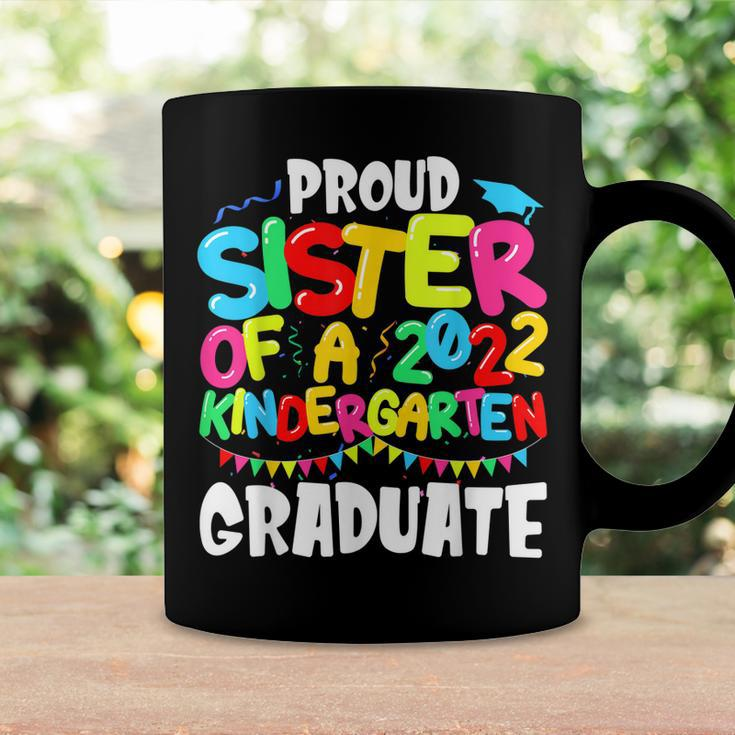 Funny Proud Sister Of A Class Of 2022 Kindergarten Graduate Coffee Mug Gifts ideas