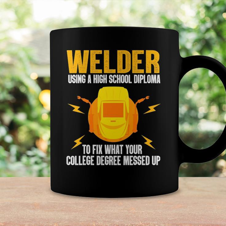 Funny Welder Art For Men Women Steel Welding Migtig Welder Coffee Mug Gifts ideas