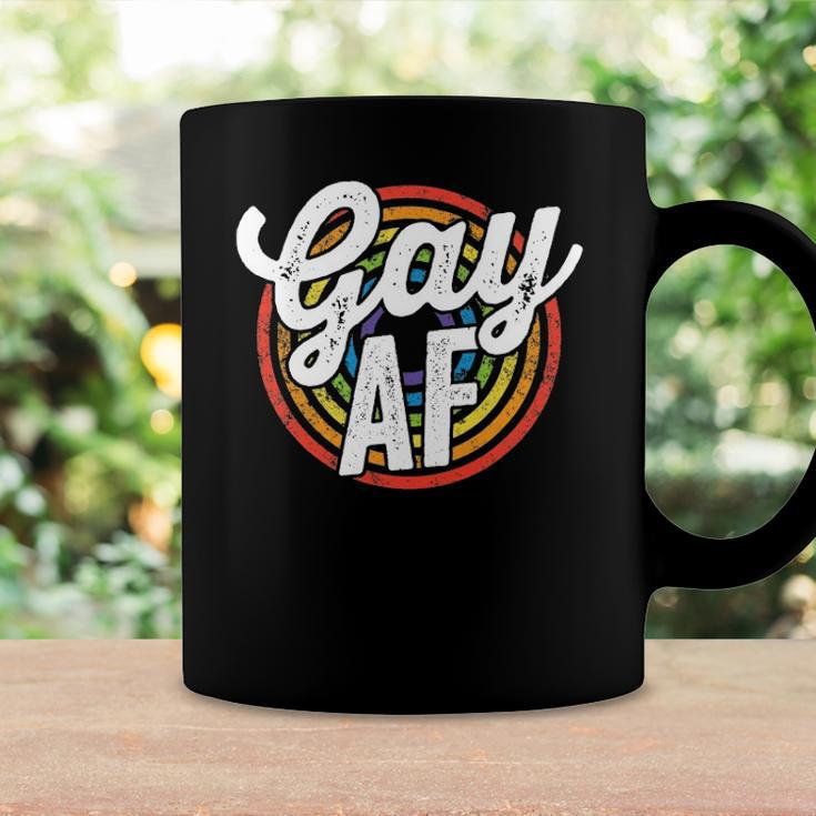 Gay Af Lgbt Pride Rainbow Flag March Rally Protest Equality Coffee Mug Gifts ideas