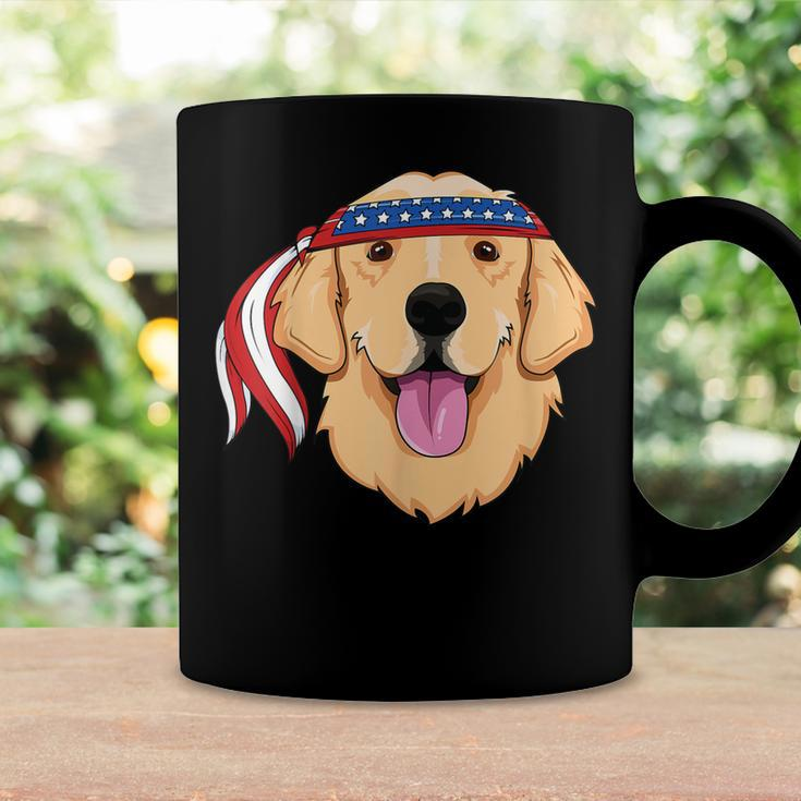 Golden Retriever 4Th Of July Family Dog Patriotic American Coffee Mug Gifts ideas