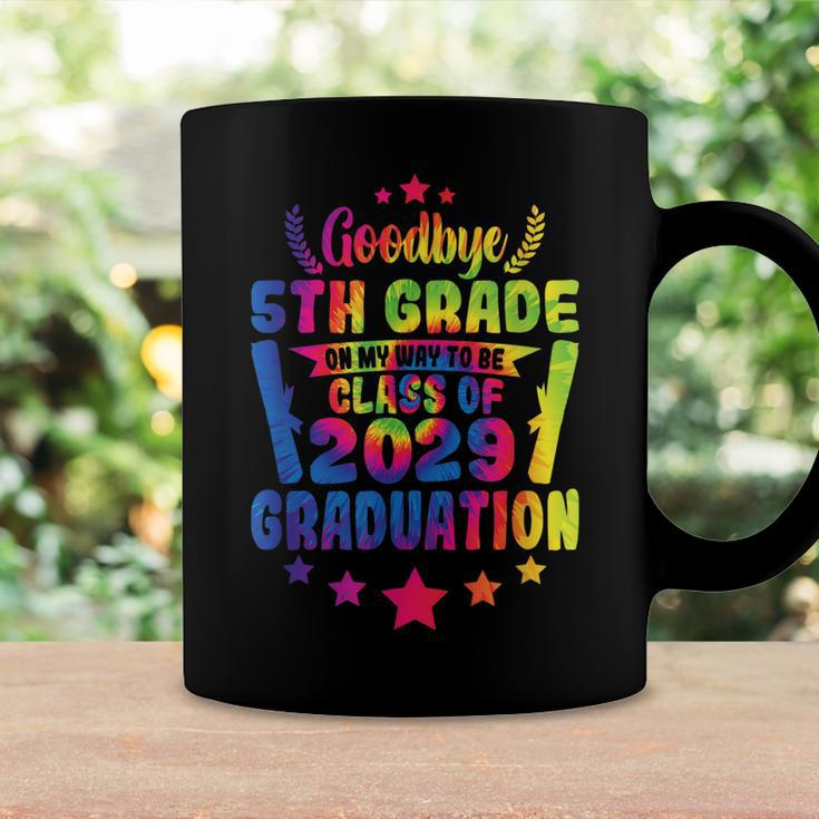 Goodbye 5Th Grade Class Of 2029 Graduate 5Th Grade Tie Dye Coffee Mug Gifts ideas