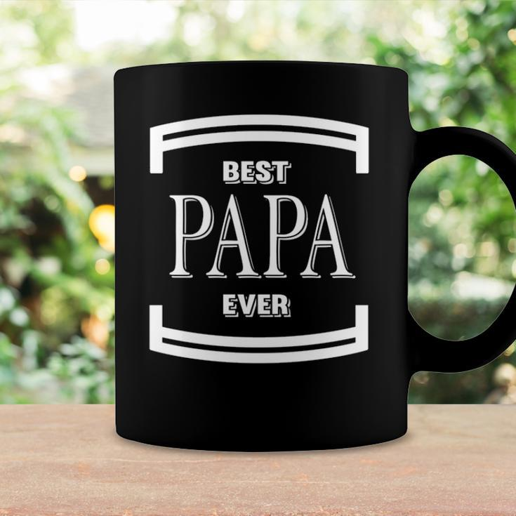 Graphic Best Papa Ever Fathers Day Gift Funny Men Coffee Mug Gifts ideas