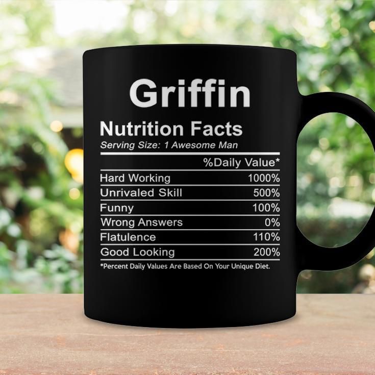 Griffin Name Funny Gift Griffin Nutrition Facts Coffee Mug Gifts ideas