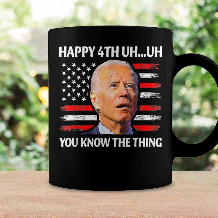 Happy Uh You Know The Thing Funny Joe Biden 4Th Of July Coffee Mug Gifts ideas