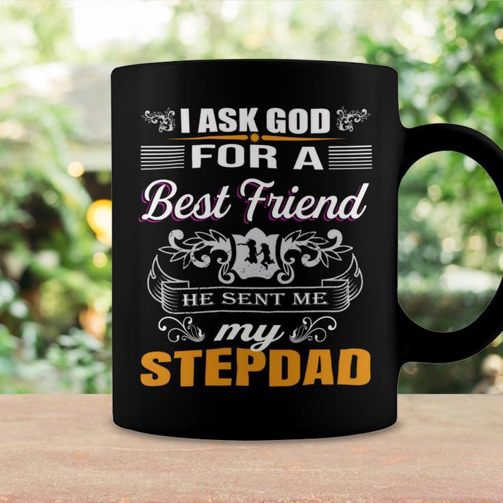 He Sent Me Stepdad Coffee Mug Gifts ideas