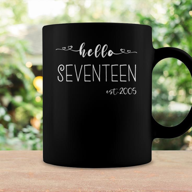 Hello 17Th Birthday For Girls Boy 17 Years Old Bday Seventeen Coffee Mug Gifts ideas