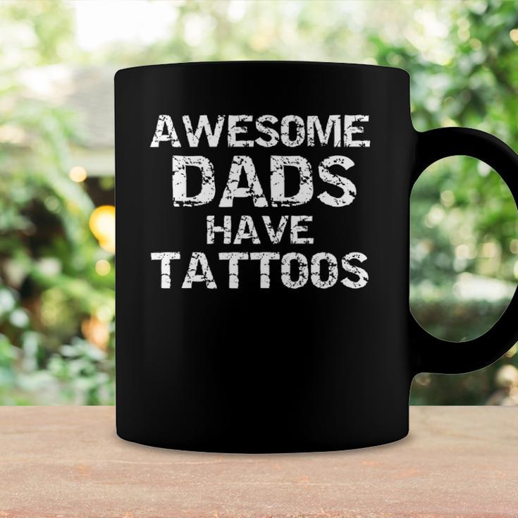 Hipster Fathers Day Gift For Men Awesome Dads Have Tattoos Coffee Mug Gifts ideas