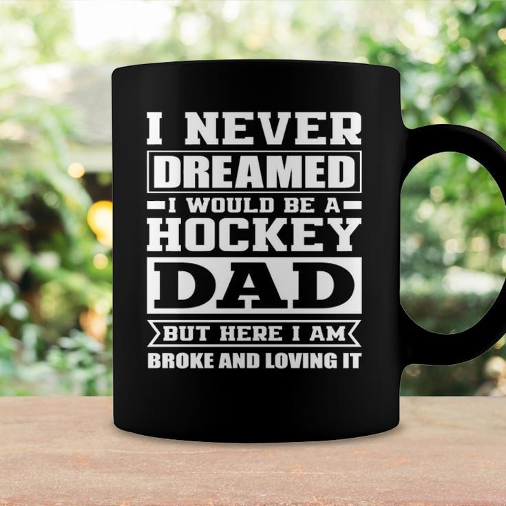 Hockey Dad Funny Dads Ice Hockey Coffee Mug Gifts ideas