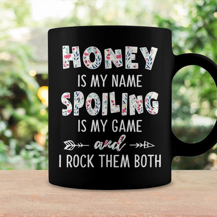 Honey Grandma Gift Honey Is My Name Spoiling Is My Game Coffee Mug Gifts ideas