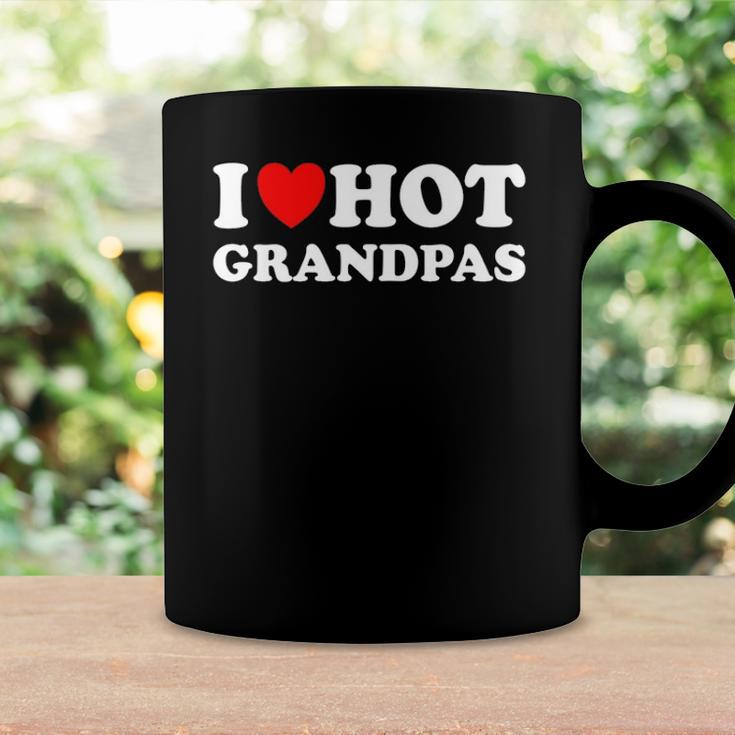 I Heart Hot Grandpas I Love Hot Grandpas Coffee Mug Gifts ideas