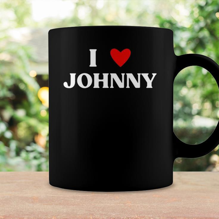 I Heart Johnny Red Heart Coffee Mug Gifts ideas