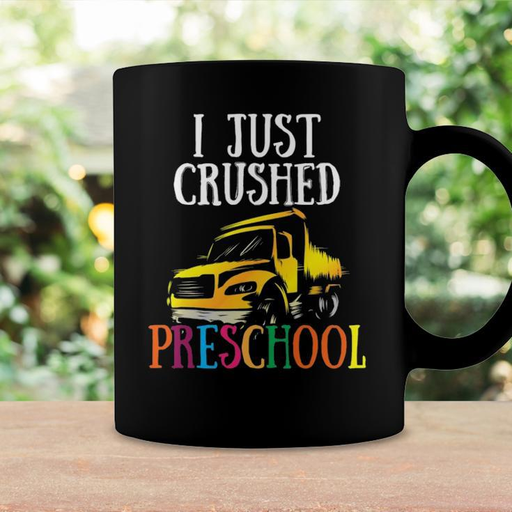 I Just Crushed Preschool Funny Pre K Gift Graduation Coffee Mug Gifts ideas