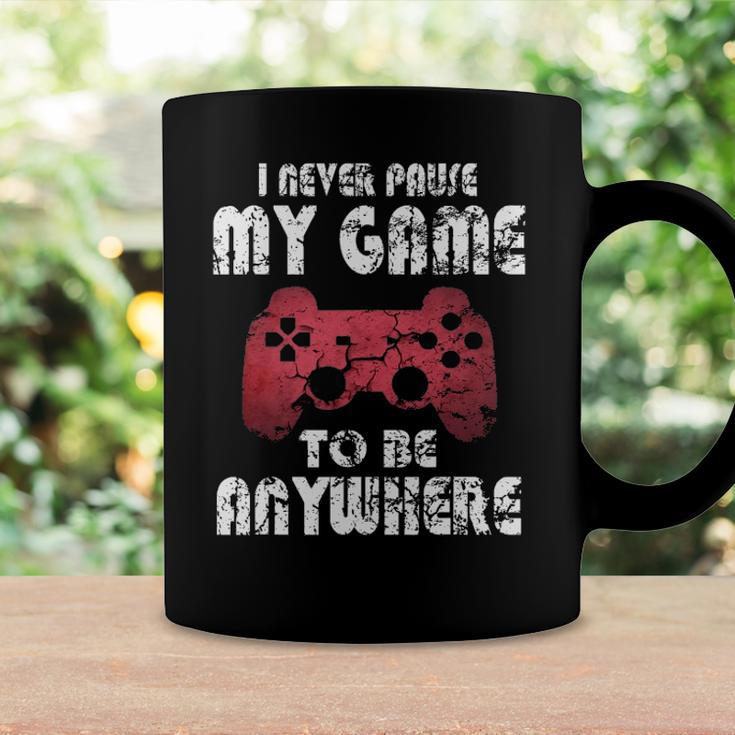I Never Pause My Game Funny Gamer Gift Boys Girls Teens Coffee Mug Gifts ideas