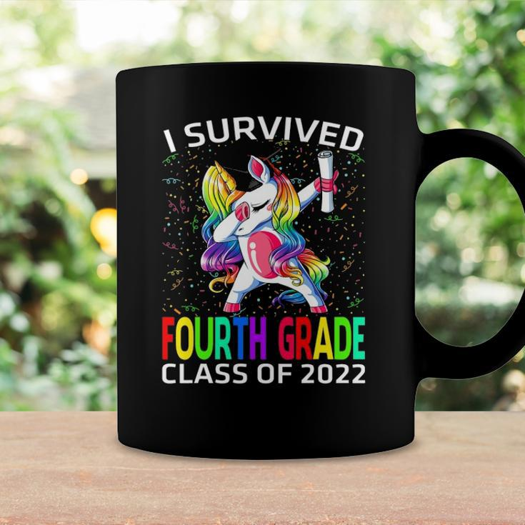 I Survived Fourth Grade Class Of 2022 Graduate Unicorn Coffee Mug Gifts ideas