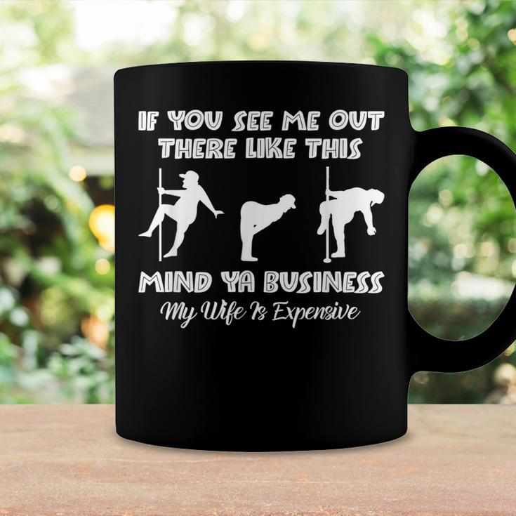 If You See Me Out There Like This Funny Fat Guy Man Husband Coffee Mug Gifts ideas