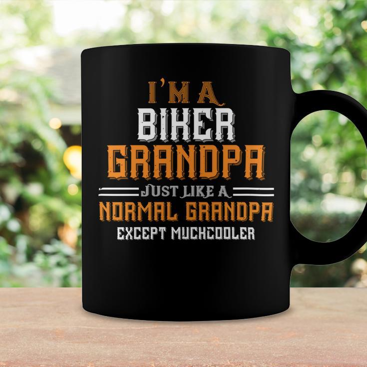 Im A Biker Grandpa Just Like A Normal Grandpa Except Muchcooler Papa T-Shirt Fathers Day Gift Coffee Mug Gifts ideas