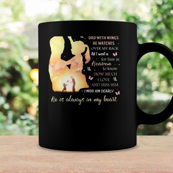 Im Not A Fatherless Daughter I Am A Daughter To A Dad In Heaven Coffee Mug Gifts ideas