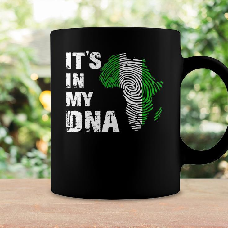 Its In My Dna Proud Nigeria Africa Usa Fingerprint Coffee Mug Gifts ideas