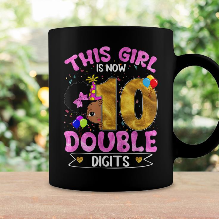 Its My 10Th Birthday This Girl Is Now 10 Black Girls Kids Coffee Mug Gifts ideas