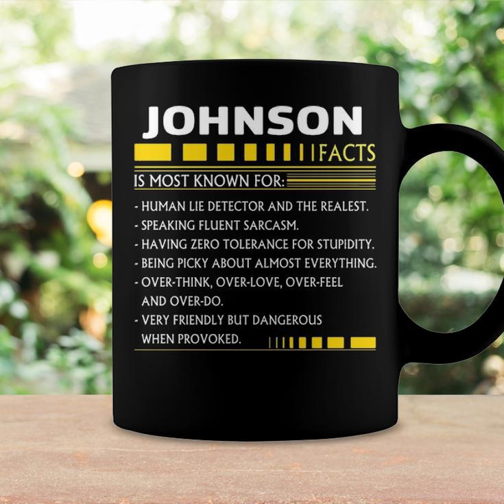 Johnson Name Gift Johnson Facts Coffee Mug Gifts ideas