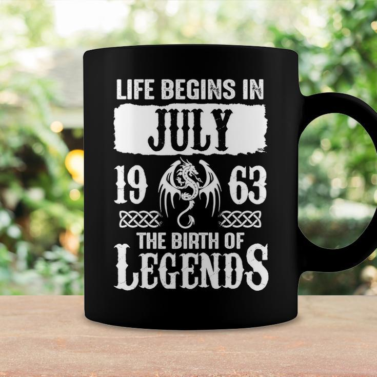 July 1963 Birthday Life Begins In July 1963 Coffee Mug Gifts ideas