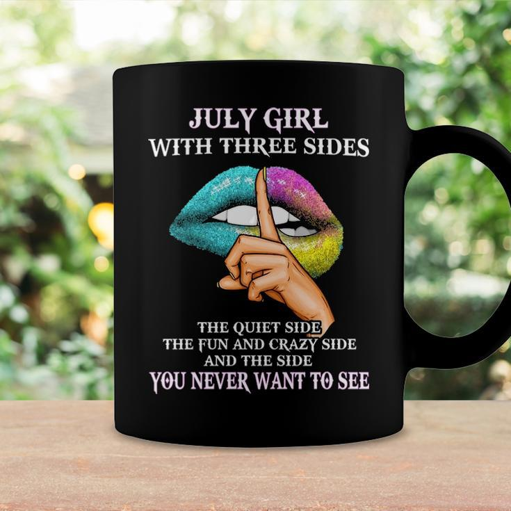 July Girl With Three Sides July Girl Birthday Coffee Mug Gifts ideas