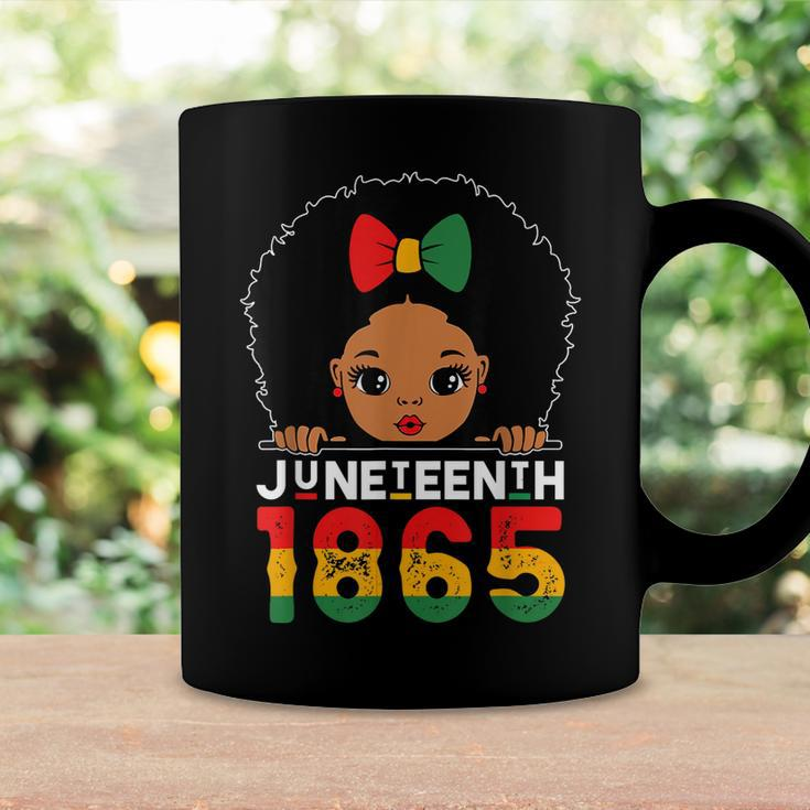 Juneteenth 1865 Celebrating Black Freedom Day Girls Kids Coffee Mug Gifts ideas