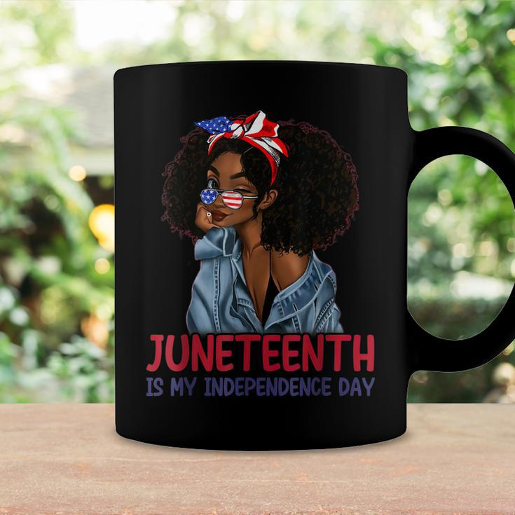 Juneteenth Is My Independence Day 4Th Of July Black Afro Coffee Mug Gifts ideas