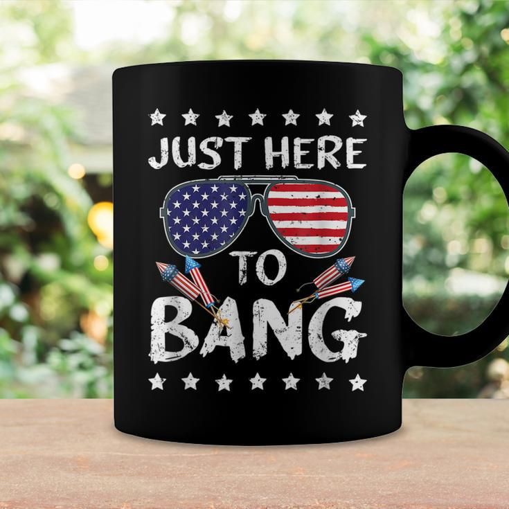 Just Here To Bang 4Th Of July Funny Fireworks Patriotic V2 Coffee Mug Gifts ideas
