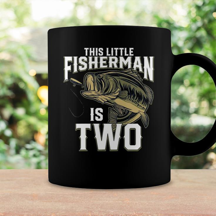 Kids 2 Years Old Fishing Birthday Party Fisherman 2Nd Gift For Boy Coffee Mug Gifts ideas