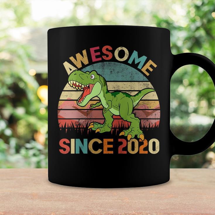 Kids Dinosaur 2Nd Birthday 2 Year Old Awesome Since 2020 Coffee Mug Gifts ideas