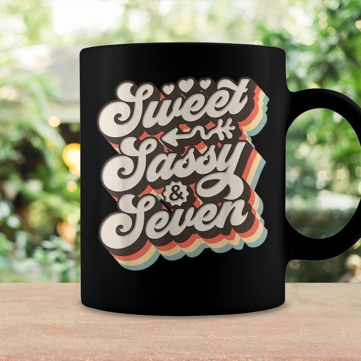 Kids Happy 7Th Birthday Sweet Sassy And Seven Girls 7 Years V2 Coffee Mug Gifts ideas