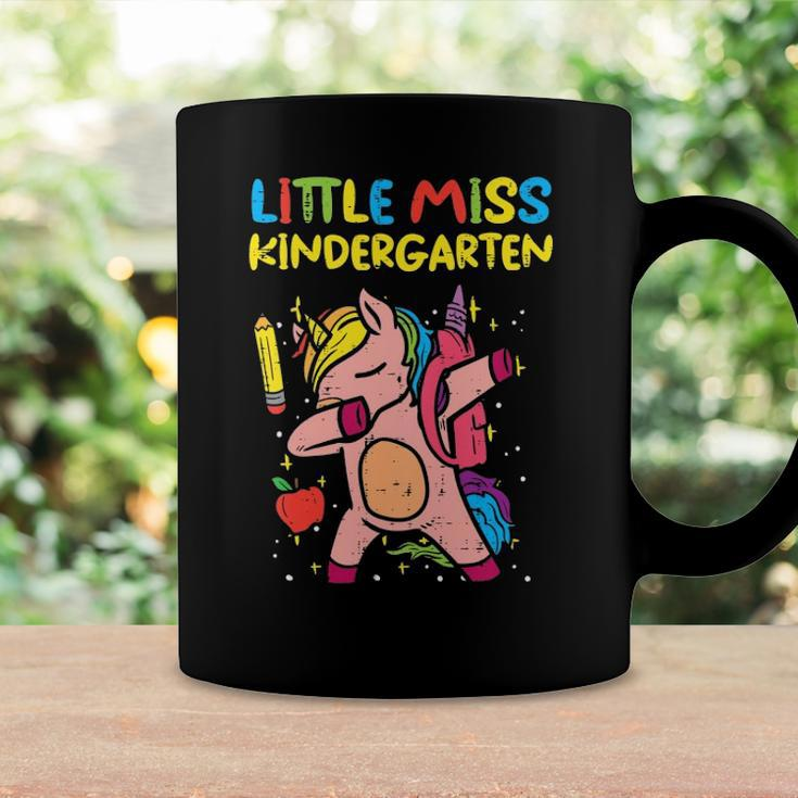 Kids Little Miss Kindergarten Dab Unicorn First Day Of Girls Coffee Mug Gifts ideas