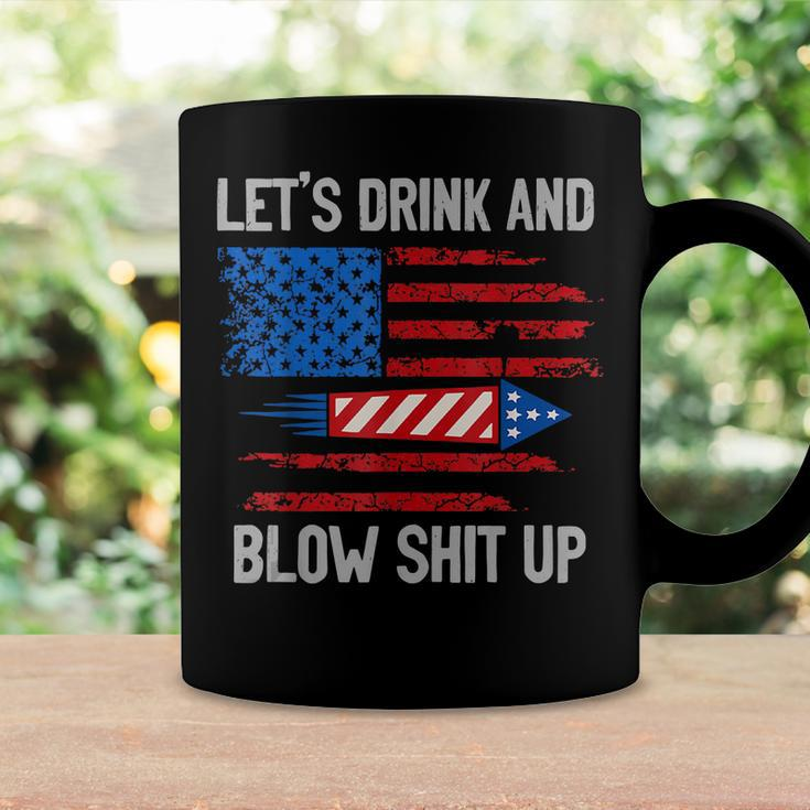 Lets Drink Blow Shit-Up 4Th Of July Flag Independence Day Coffee Mug Gifts ideas