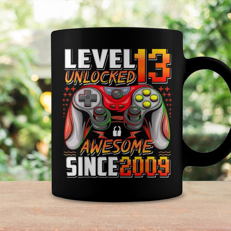 Level 13 Unlocked Awesome Since 2009 13Th Birthday Gaming Coffee Mug Gifts ideas