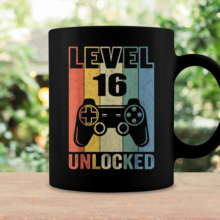 Level 16 Unlocked 16Th Video Gamer Birthday Boy Gift Coffee Mug Gifts ideas