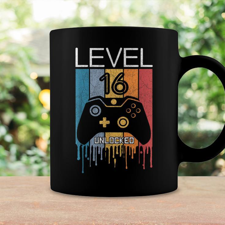 Level 16 Unlocked 16Th Video Gamer Birthday Gift Boys Coffee Mug Gifts ideas