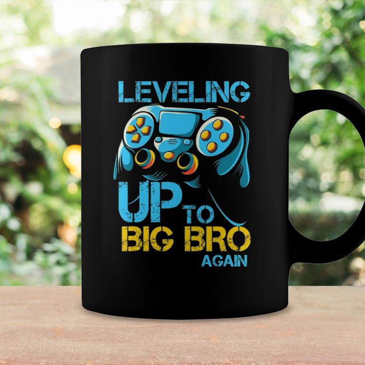 Leveling Up To Big Bro Again Gaming Lovers Vintage Coffee Mug Gifts ideas