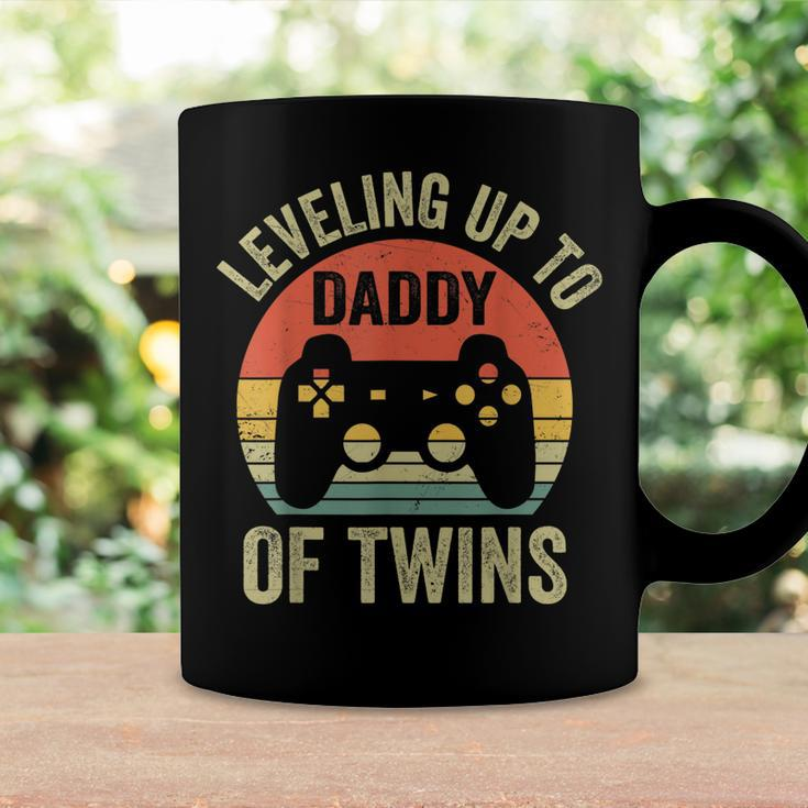 Leveling Up To Daddy Of Twins Expecting Dad Video Gamer Coffee Mug Gifts ideas