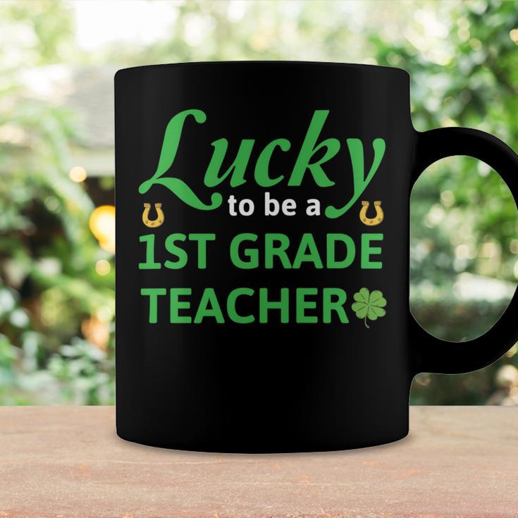 Lucky To Be A 1St Grade Teacher St Patrick Day Coffee Mug Gifts ideas