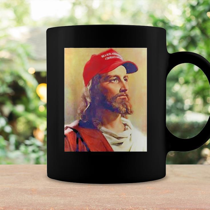 Maga Jesus Is King Ultra Maga Donald Trump Coffee Mug Gifts ideas