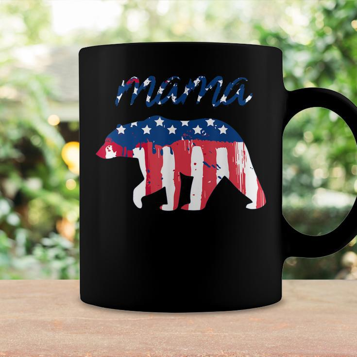 Mama Bear 4Th Of July GraphicUsa Flag T Coffee Mug Gifts ideas
