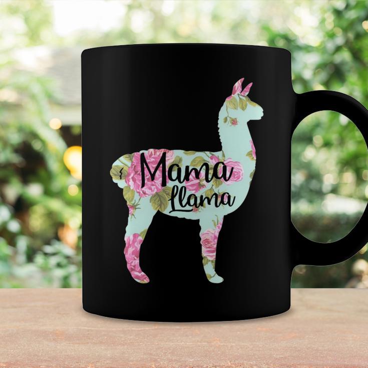 Mama Llama Floral V2 Coffee Mug Gifts ideas