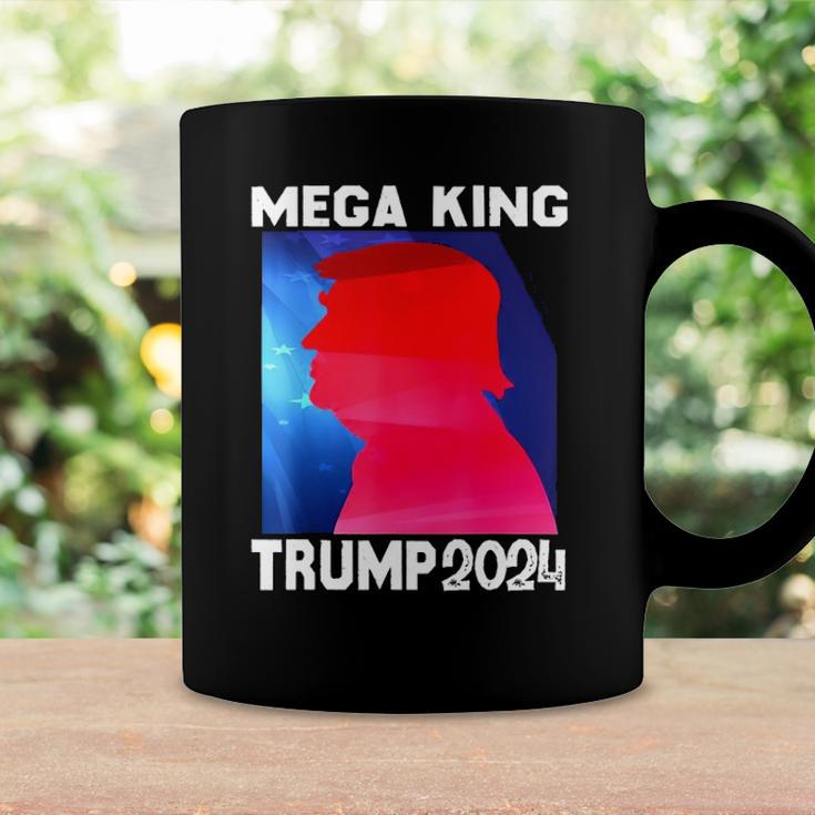 Mega King Usa Flag Proud Ultra Maga Trump 2024 Anti Biden Coffee Mug Gifts ideas
